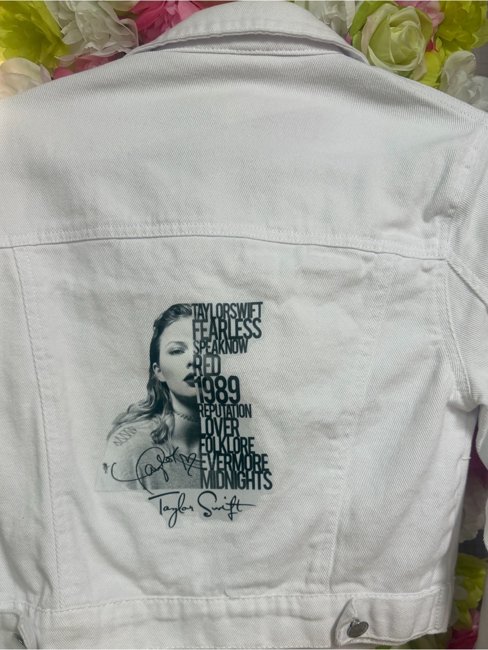 White Denim Jacket